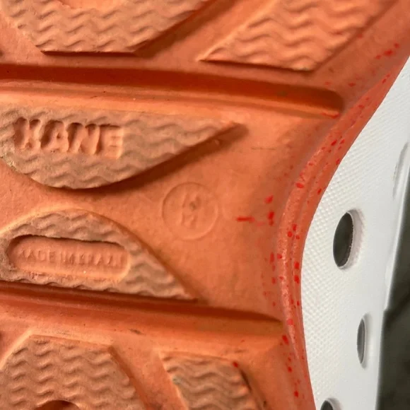 KANE recovery, shoes White and Coral Slip-On Shoes SZ 12 - Picture 14 of 14